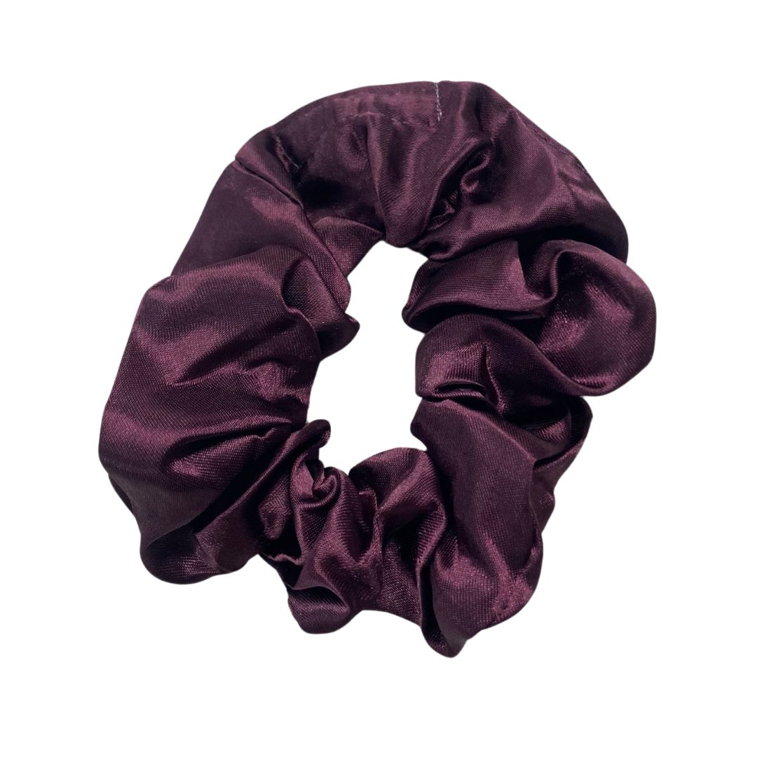 Petit chouchou satin violet
